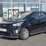 Защита переднего бампера d63 секция RUSSTAL Hyundai Creta (2016-2021)