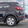 Защита заднего бампера d42 на RUSSTAL Hyundai Creta (2016-2021)