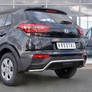 Защита заднего бампера d42 на RUSSTAL Hyundai Creta (2016-2021)