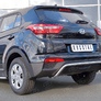 Защита заднего бампера d42 на под машину RUSSTAL Hyundai Creta (2016-2021)