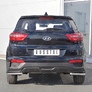 Защита заднего бампера уголки d42 секция RUSSTAL Hyundai Creta (2016-2021)