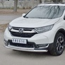 Защита переднего бампера d63 секции-d42 дуга RUSSTAL Honda CR-V (2017-2023)