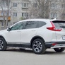 Защита заднего бампера d63 секции RUSSTAL Honda CR-V (2017-2023)