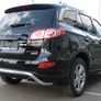 Защита заднего бампера d57 скобка Hyundai Santa Fe (2010-2012)