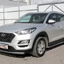 Защита порогов d57 труба Hyundai Tucson (2018-2021)