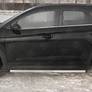 Пороги труба d63 вариант 3 RUSSTAL Hyundai Tucson (2018-2021)