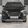 Защита переднего бампера d42 секции-d42 дуга RUSSTAL Hyundai Tucson (2018-2021)