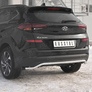 Защита заднего бампера d42 на RUSSTAL Hyundai Tucson (2018-2021)