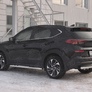 Защита заднего бампера d63 дуга RUSSTAL Hyundai Tucson (2018-2021)