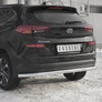 Защита заднего бампера d63 секции RUSSTAL Hyundai Tucson (2018-2021)