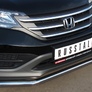 Защита переднего бампера d63 секции (дв. 2.0) RUSSTAL Honda CR-V (2013-2015)