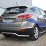 Защита заднего бампера d57 волна Hyundai ix35 (2010-2015)