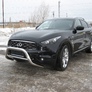 Кенгурятник d76 низкий  Infiniti FX35/FX50 (2008-2014)