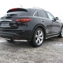 Защита заднего бампера d57 Infiniti FX35/FX50 (2008-2014)