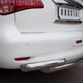 Защита заднего бампера d76 76х2 RUSSTAL Infiniti QX56 (2010-2014)