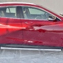 Пороги труба d63 вариант 1 RUSSTAL Infiniti QX30 (2016-2019)