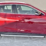 Пороги труба d63 вариант 2 RUSSTAL Infiniti QX30 (2016-2019)