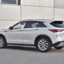 Защита заднего бампера d63 дуга RUSSTAL Infiniti QX50 (2018-2024)