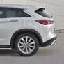 Защита заднего бампера d63 дуга RUSSTAL Infiniti QX50 (2018-2024)