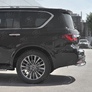 Защита заднего бампера d76 дуга RUSSTAL Infiniti QX80 (2018-2019)