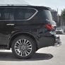 Защита заднего бампера d76 дуга-d42 дуга RUSSTAL Infiniti QX80 (2018-2019)