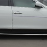 Пороги труба d42 RUSSTAL Infiniti QX50 (2014-2016)