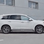 Пороги труба d63 вариант 1 RUSSTAL Infiniti QX60 (2016-2021)