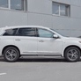 Пороги труба d63 вариант 3 RUSSTAL Infiniti QX60 (2016-2021)