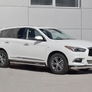 Защита переднего бампера d75х42 дуга RUSSTAL Infiniti QX60 (2016-2021)