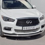 Защита переднего бампера d63 дуга RUSSTAL Infiniti QX60 (2016-2021)