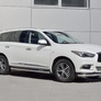 Защита переднего бампера d63 дуга RUSSTAL Infiniti QX60 (2016-2021)