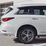 Защита заднего бампера d63 на RUSSTAL Infiniti QX60 (2016-2021)