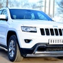 Защита порогов d63 вариант 1 секции RUSSTAL Jeep Grand Cherokee (2013-2022)