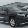 Пороги труба d63 вариант 1 RUSSTAL Jeep Grand Cherokee (2012-2022)