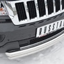 Защита переднего бампера d76х42 дуга RUSSTAL Jeep Grand Cherokee (2012-2023)