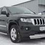 Защита переднего бампера d76х42 дуга RUSSTAL Jeep Grand Cherokee (2012-2023)