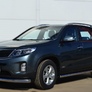 Защита переднего бампера d76 секции RUSSTAL Kia Sorento (2012-2020)