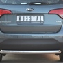 Защита заднего бампера d76 дуга RUSSTAL Kia Sorento (2012-2020)