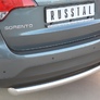 Защита заднего бампера d76 дуга RUSSTAL Kia Sorento (2012-2020)