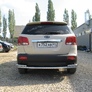 Защита заднего бампера d57+d42 длинная Kia Sorento (2010-2013)