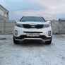 Защита переднего бампера d57 волна Kia Sorento (2013-2015)