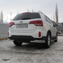 Уголки d57+d42 двойные Kia Sorento (2013-2015)