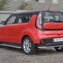 Защита заднего бампера d42 секции RUSSTAL Kia Soul (2017-2019)