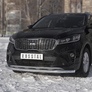 Защита переднего бампера d63 секции RUSSTAL Kia Sorento Prime (2018-2020)