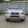 Кенгурятник d57 низкий c защитой картера Kia Sorento NEW (2006-2010)