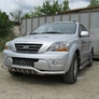 Защита переднего бампера d57 с защитой картера Kia Sorento NEW (2006-2010)