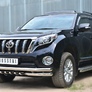 Защита порогов d42 RUSSTAL Toyota Land Cruiser Prado 150 (2013-2017)