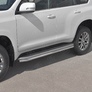 Защита порогов d42 RUSSTAL Toyota Land Cruiser Prado 150 Style (2019-2024)