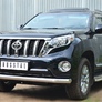 Защита переднего бампера d76 секции RUSSTAL Toyota Land Cruiser Prado 150 (2014-2017)