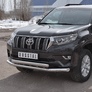 Защита переднего бампера d76 секции-d75х42 дуга RUSSTAL Toyota Land Cruiser Prado 150 (2017-2021)